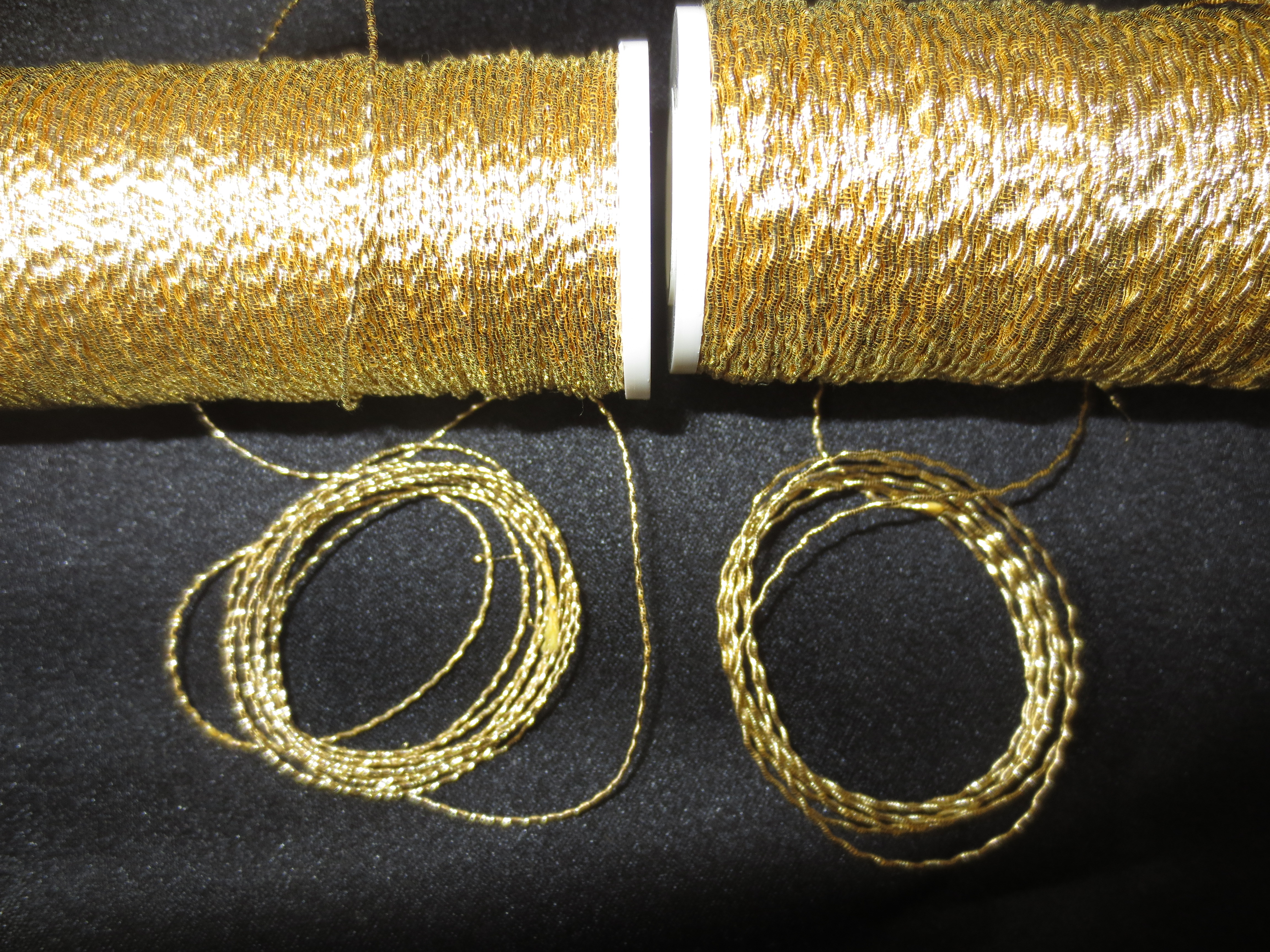 Gilt Fine Rococo Gold Embroidery Thread