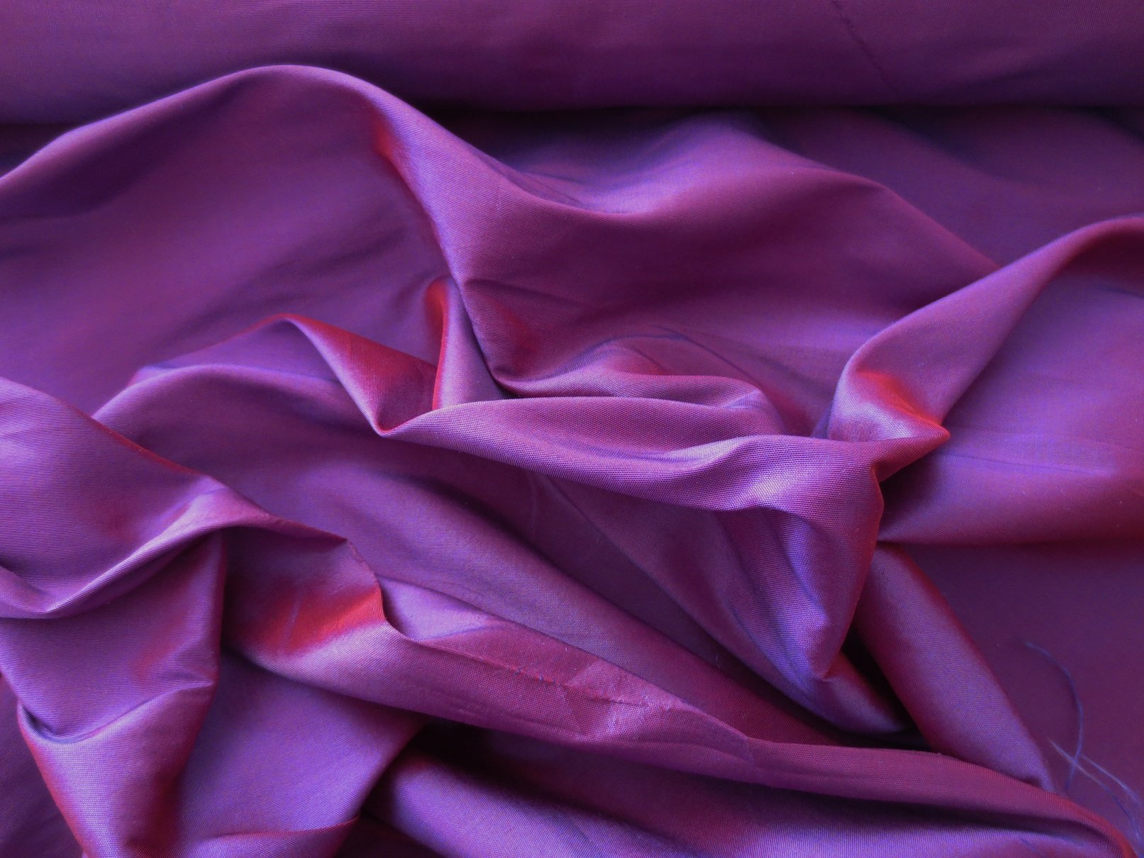 Purple Thai Silk Alison Cole Embroidery